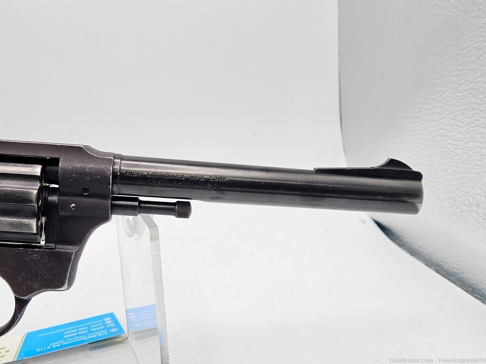 High Standard Sentinel R-101 .22 LR 6" 9 Shot Double Action Revolver-img-5