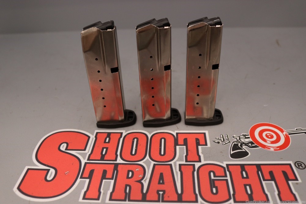 Lot O' Three (3) Smith & Wesson SD40, SD40VE 14rd .40 S&W  Mags (OEM)-img-1