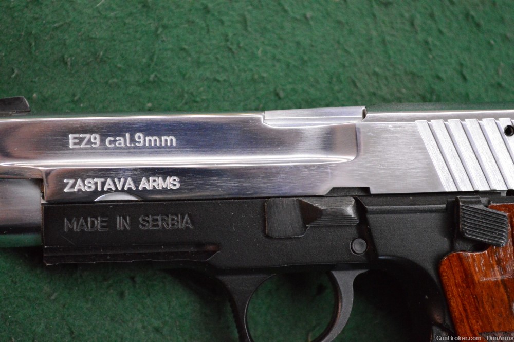 Zastava EZ9 Two Tone 9mm DA/SA 4.25" BL W/ Box, Papers, & 6 15rd Magazines -img-3