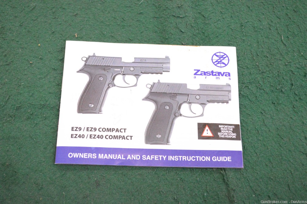 Zastava EZ9 Two Tone 9mm DA/SA 4.25" BL W/ Box, Papers, & 6 15rd Magazines -img-50
