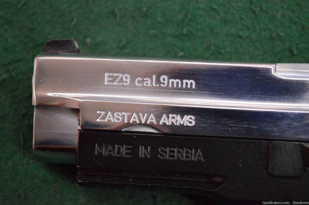 Zastava EZ9 Two Tone 9mm DA/SA 4.25" BL W/ Box, Papers, & 6 15rd Magazines -img-11