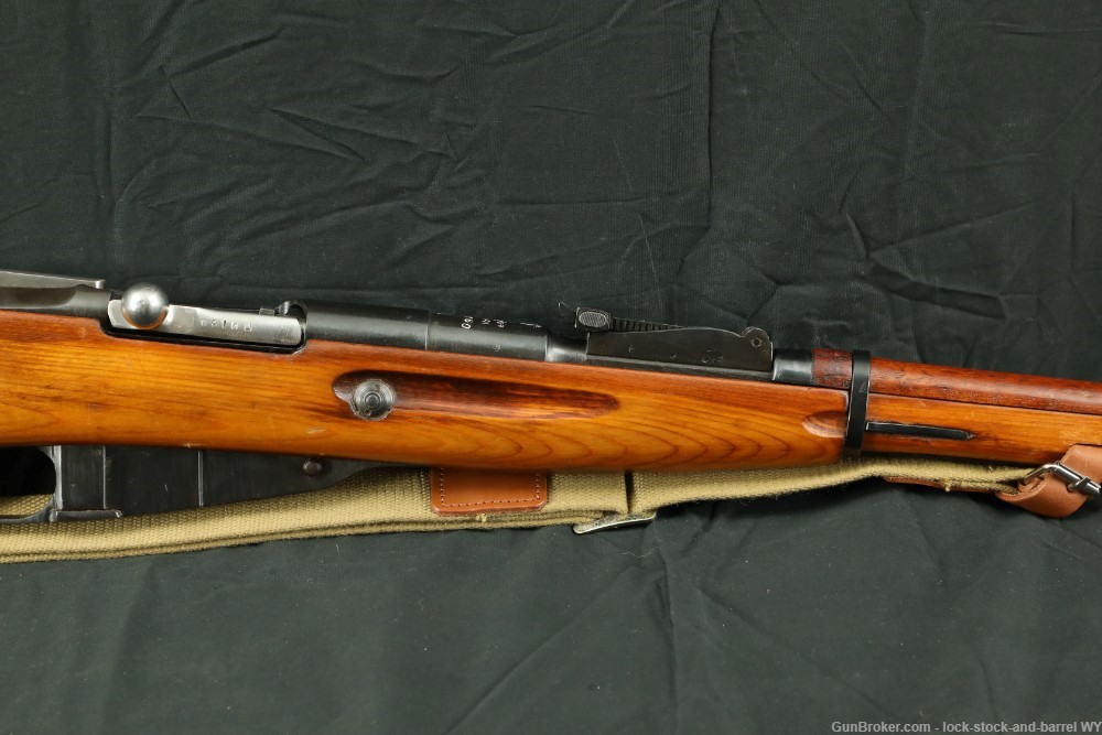 WWII Izhevsk Russian Mosin Nagant M1891/59 Carbine 7.62x54R Bolt Rifle-img-5