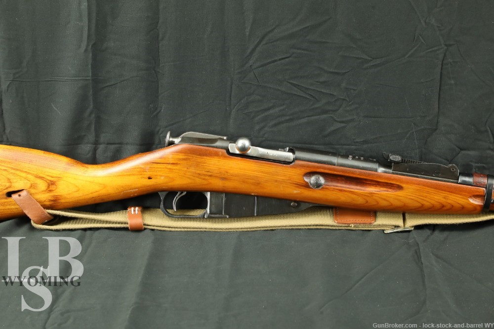 WWII Izhevsk Russian Mosin Nagant M1891/59 Carbine 7.62x54R Bolt Rifle-img-0