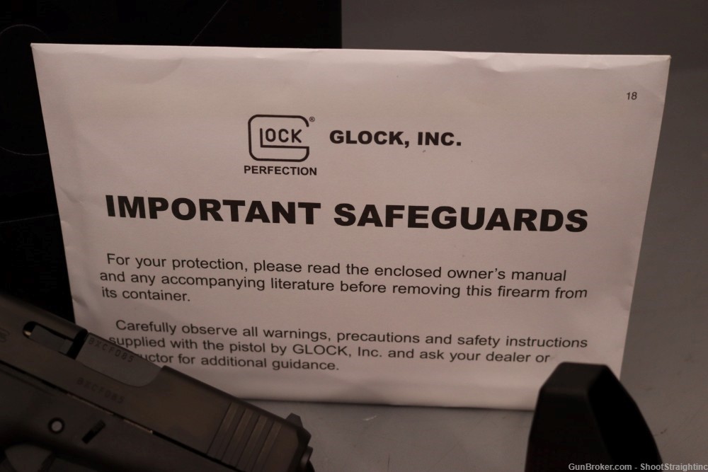 Glock 43X 9mm 3.41" w/ Box - NEW - -img-5