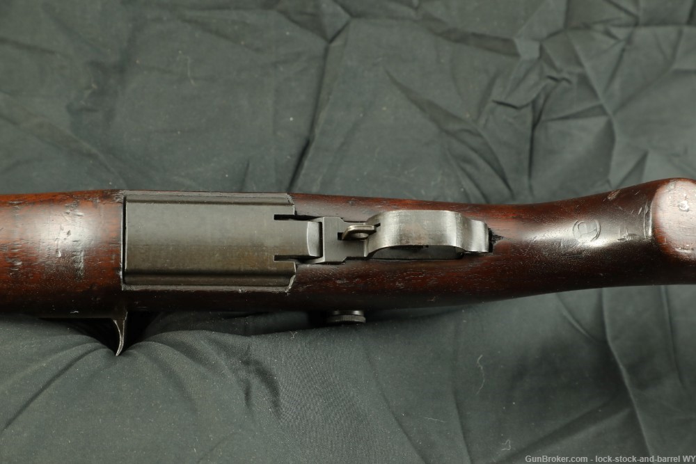 WWII Springfield M1 Garand CMP Service Grade .30-06 Rifle 1943 Rare Stock-img-21
