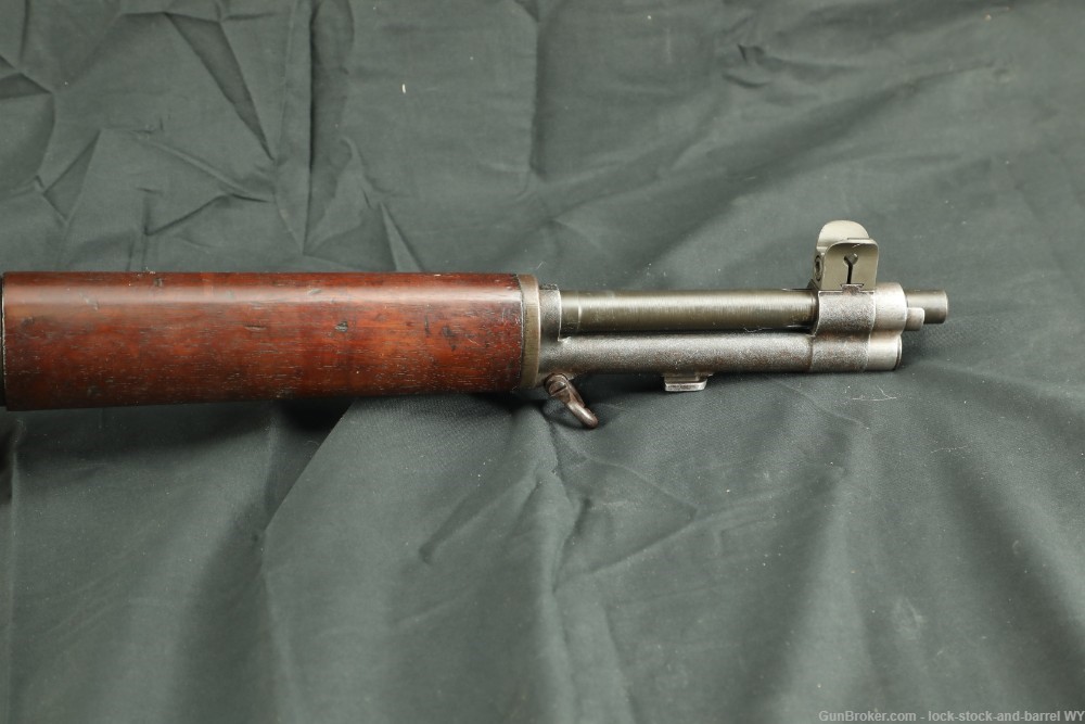 WWII Springfield M1 Garand CMP Service Grade .30-06 Rifle 1943 Rare Stock-img-7