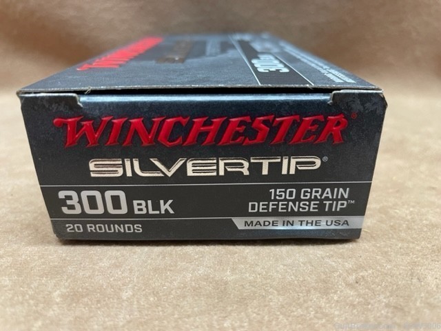 WINCHESTER 300 BLK 150 GR SILVER TIP 20 ROUND BOX-img-2