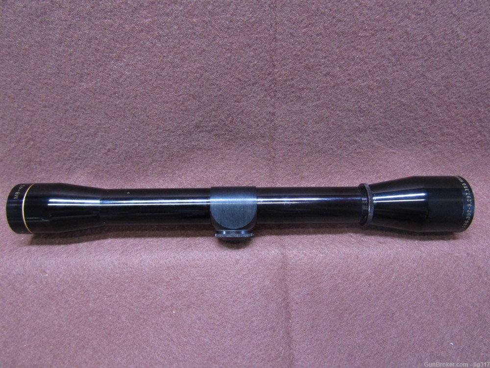 Leupold M8-4X Fixed 4 Power Rifle Scope Made Prior to 1974 RSC-13-img-10