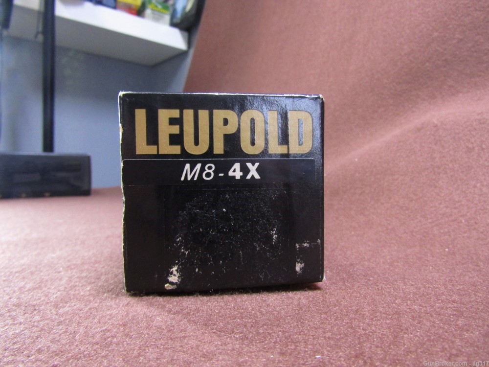 Leupold M8-4X Fixed 4 Power Rifle Scope Made Prior to 1974 RSC-13-img-16