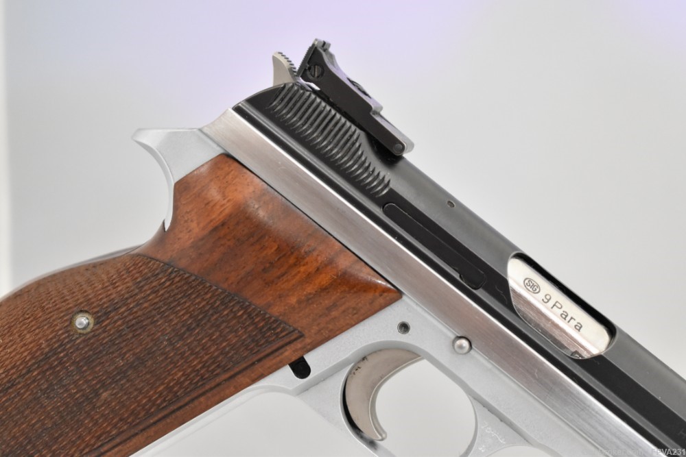 Sig Hammerli P210-6 Swiss Made 9mm Pistol Custom Waffen Oschatz Estate Sale-img-6