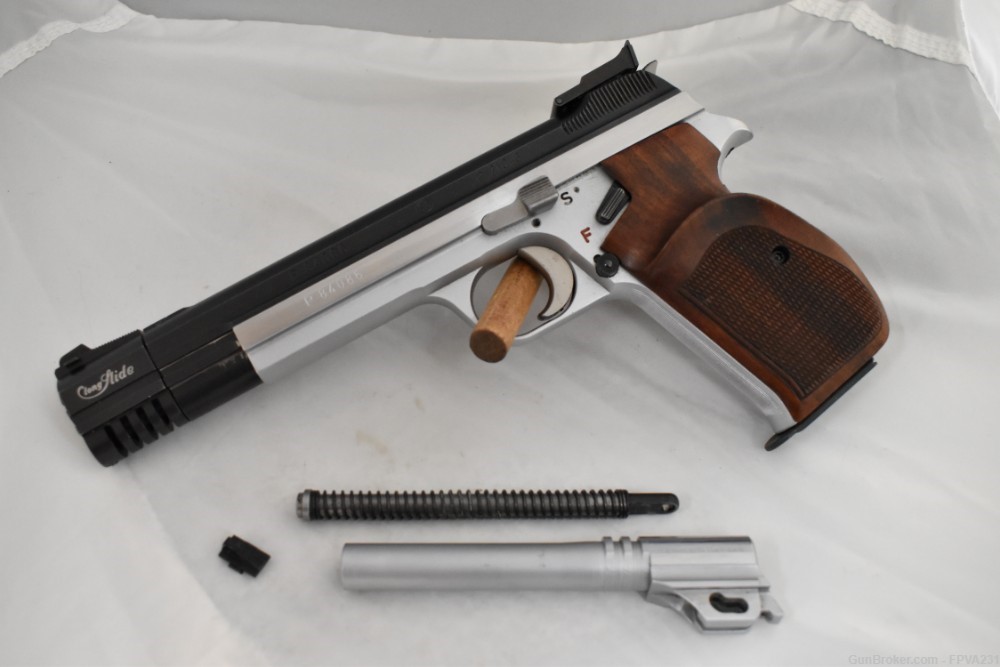 Sig Hammerli P210-6 Swiss Made 9mm Pistol Custom Waffen Oschatz Estate Sale-img-19