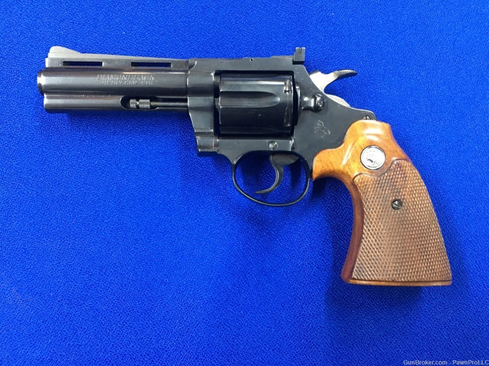 Colt Diamondback, chambered in .38 special-img-0