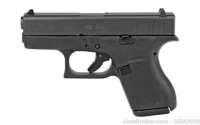 Glock, 42,Sub-Compact, 380 ACP, 3.25" Barrel, -img-2