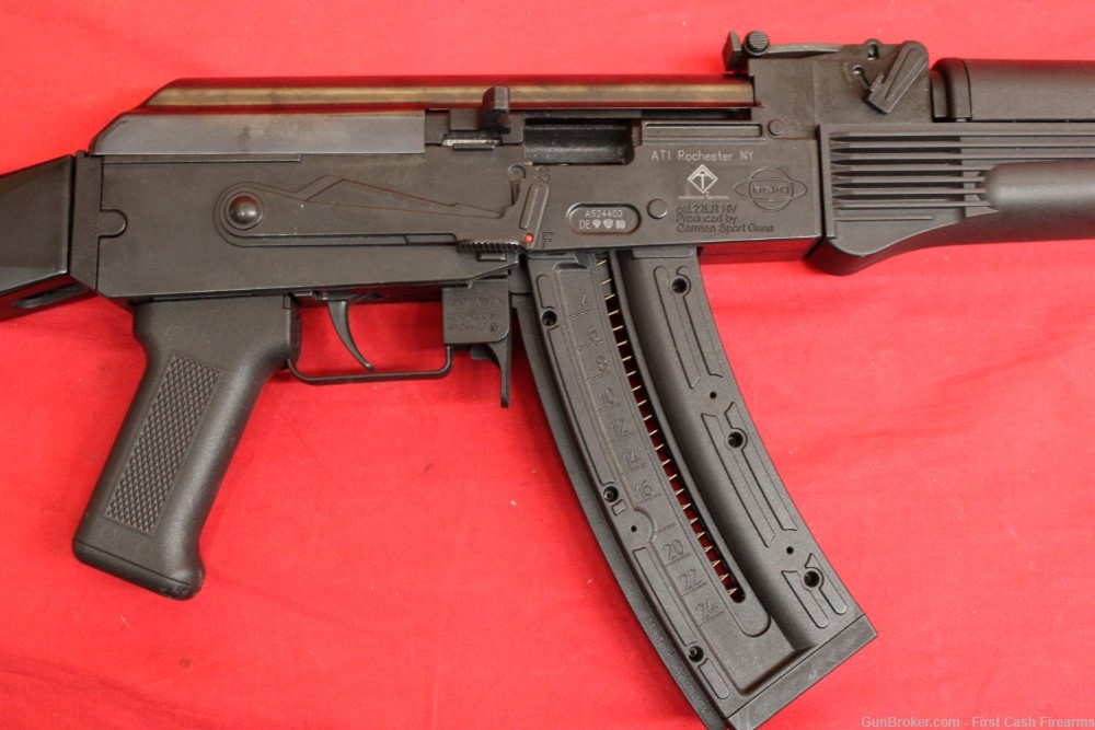 Kalashnikov Made in Germany Imported Through ATI, 22LR AK Rifle USED-img-1