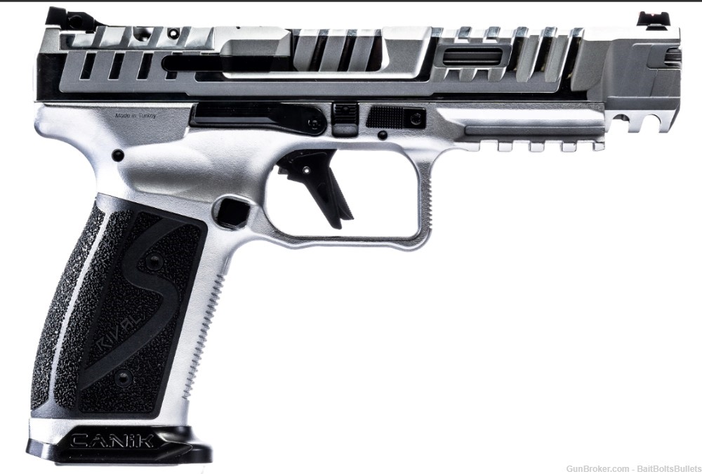 Canik SFX Rival-S 9mm Chrome Steel Frame 18rd Mags  TTI -img-0