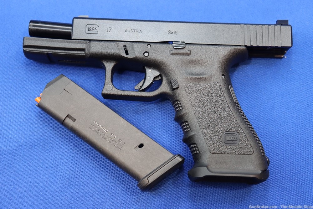 Glock G17 GEN3 9MM Pistol 17 GEN 3 17RD AUSTRIA Trijicon Night Sights SI SA-img-23