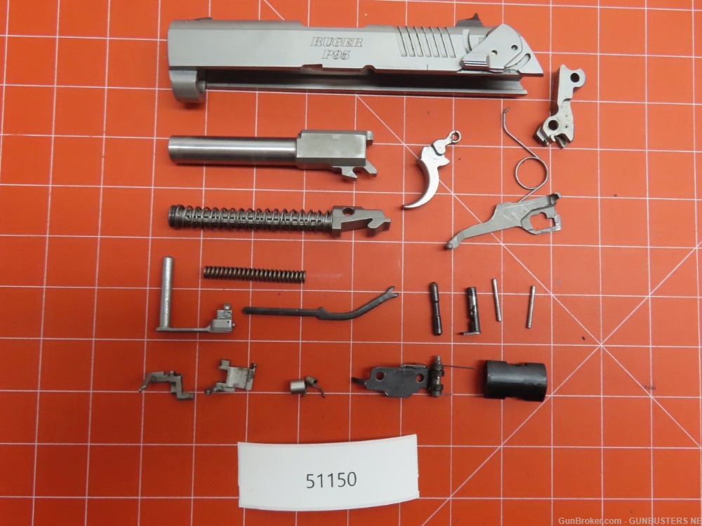 Ruger model P95 9mm Repair Parts #51150-img-0