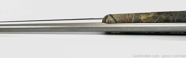 HOWA M1500 300 WSM 24" S/S barrel on camo stock new old stock -img-20