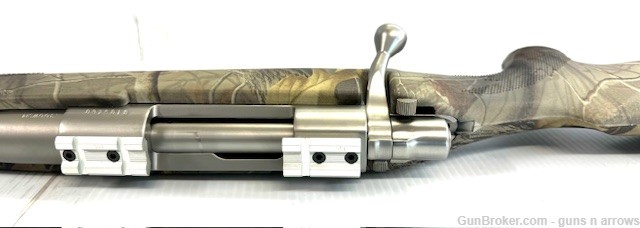 HOWA M1500 300 WSM 24" S/S barrel on camo stock new old stock -img-17