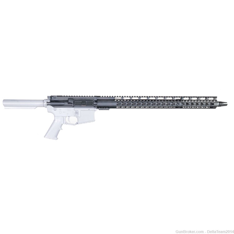 AR15 20" 556 223 Rifle Complete Upper - KAK Retro Three Prong Flash Hider-img-6