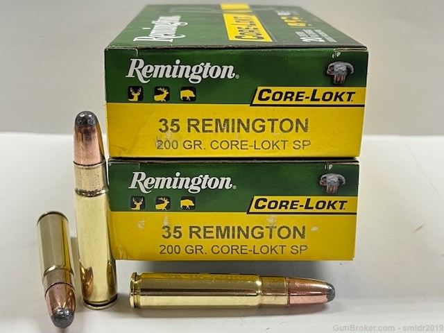 40 Rounds Remington 35 REM. 200gr Core-Lokt Factory New!-img-0
