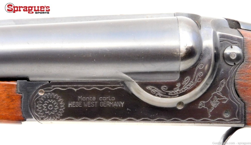 Hege Monte Carlo 12 GA Side X Side Shotgun 28" Matching Numbers *NICE*-img-4