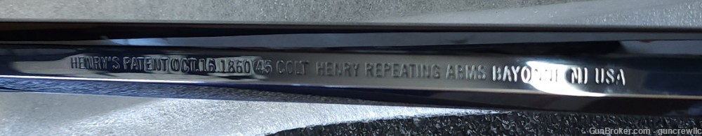 Henry H011C New Original 45Colt 45 Colt Brass Octagon Blued 24.5" Layaway-img-13