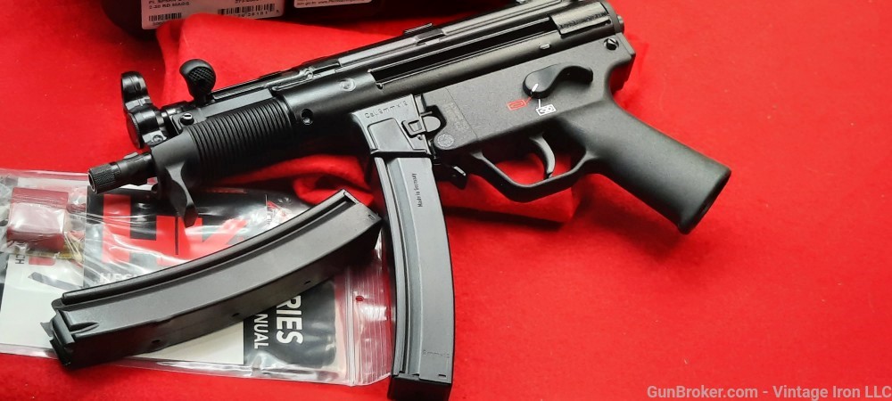 HK SP5K-PDW German made 81000481 9mm (2) 30 rd. mags NIB! NR-img-3
