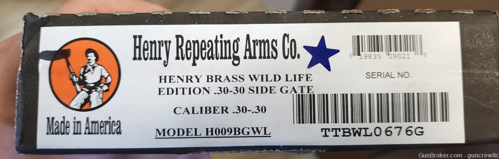 Henry Brass Wildlife Edition H009BGWL 30-30 Win 3030 Engraved 20" Layaway-img-16