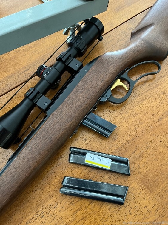 Marlin Model 56 pre 1966 with Simmons 3-9 X 40 Scope-img-7