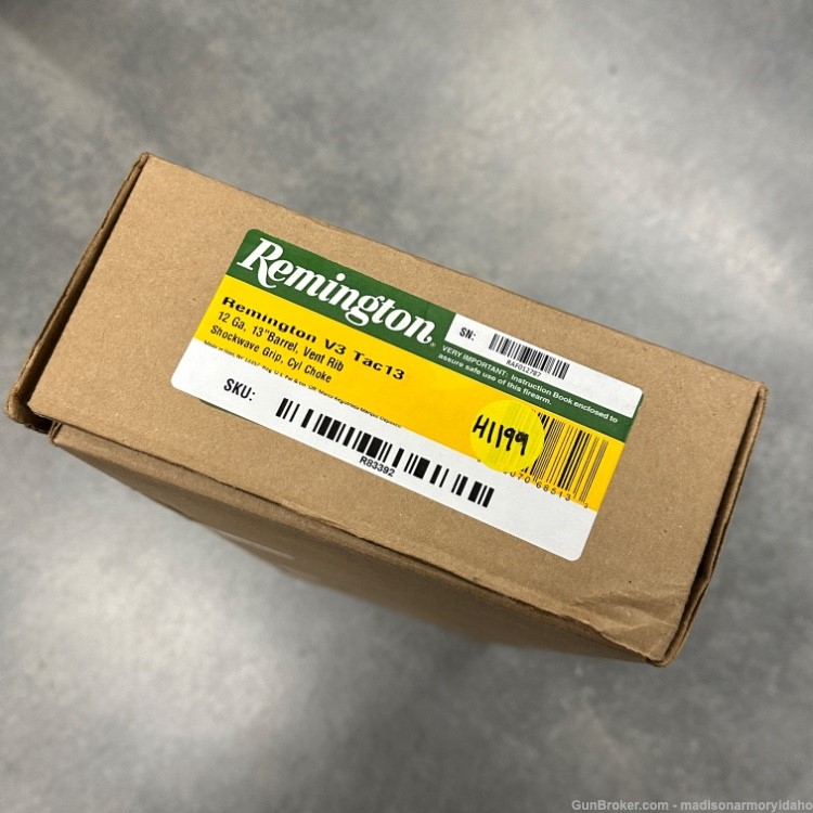 Remington V3 TAC-13 12GA 13" w/ Box Papers MINT! Penny Auction!-img-41