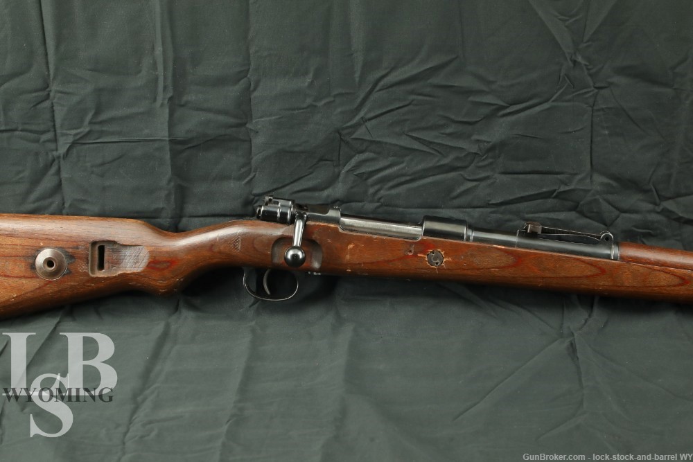 German WWII Matching Mauser Oberndorf byf 42 K98 8mm Bolt Action Rifle C&R-img-0