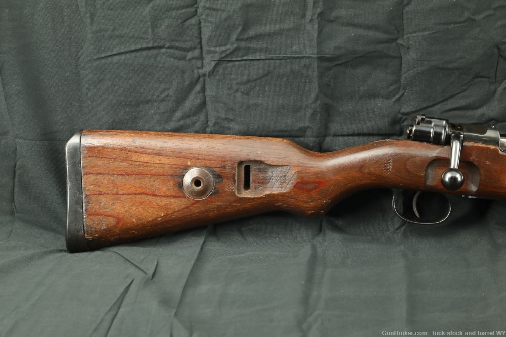 German WWII Matching Mauser Oberndorf byf 42 K98 8mm Bolt Action Rifle C&R-img-3