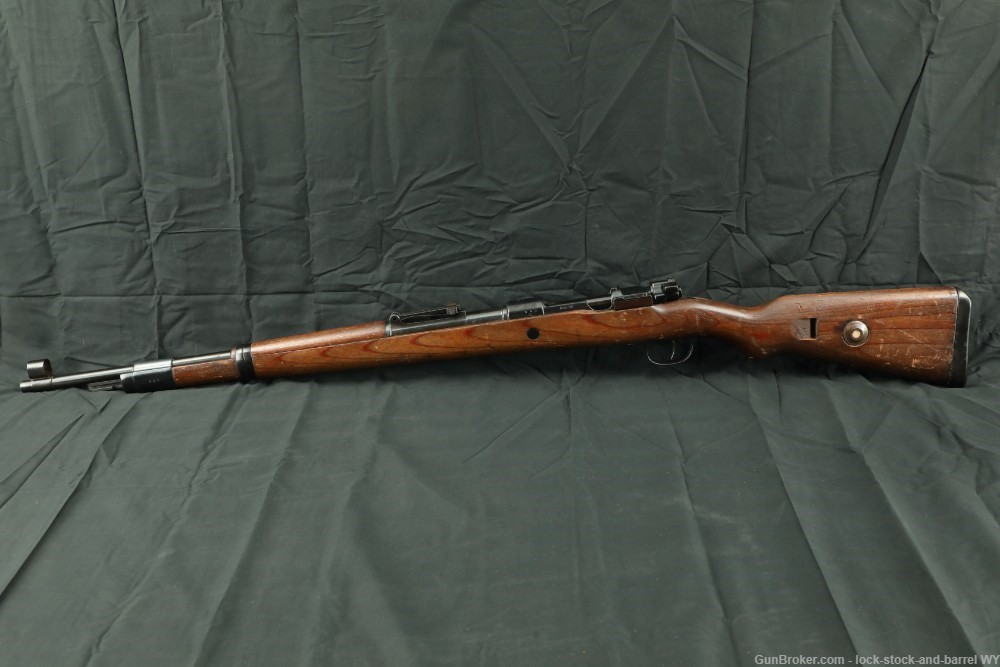 German WWII Matching Mauser Oberndorf byf 42 K98 8mm Bolt Action Rifle C&R-img-7