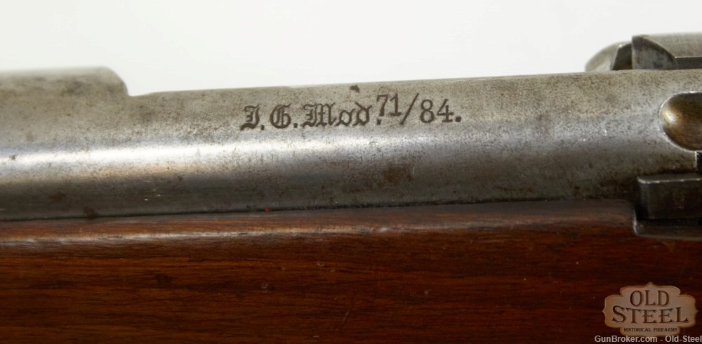 German Spandau GEW 71/84 8mm Mauser Working Antique Unit Marked-img-23
