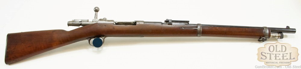 German Spandau GEW 71/84 8mm Mauser Working Antique Unit Marked-img-0