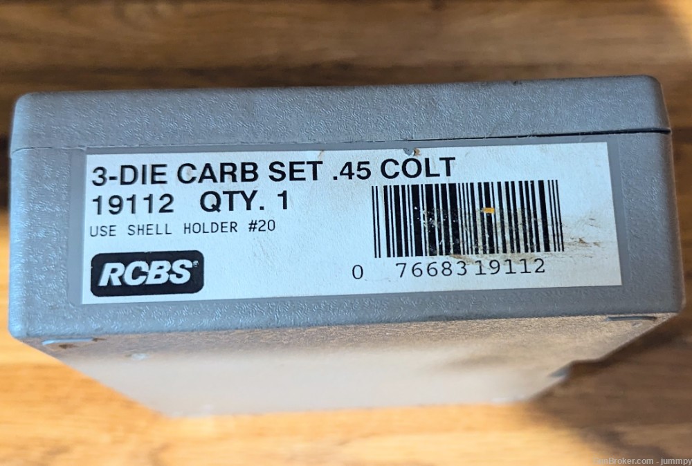 RCBS 3 Die Carb Set 45 Colt-img-1