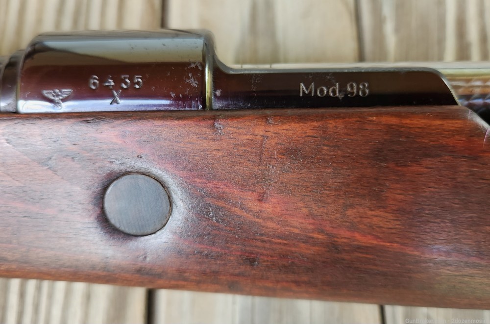 Mauser K98 German WW2 BYF 42 Numbers Matching 8MM 7.92X57MM-img-3