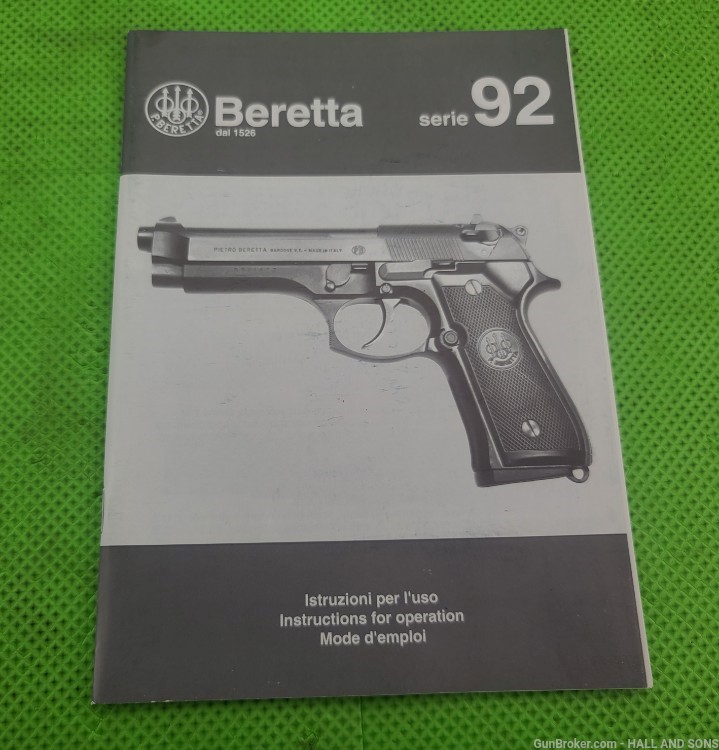 Beretta 92FS * INOX * 9mm STAINLESS * THE GHOST * Born 1993 3-Dot RUB-img-9