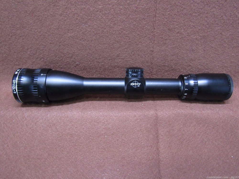 Swift 4-12x40 mm Rifle Scope with Adjustable Objective RSC-135-img-0