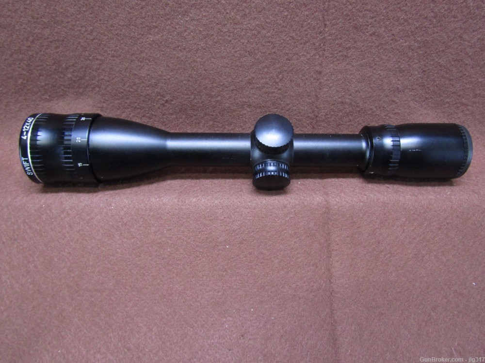 Swift 4-12x40 mm Rifle Scope with Adjustable Objective RSC-135-img-5