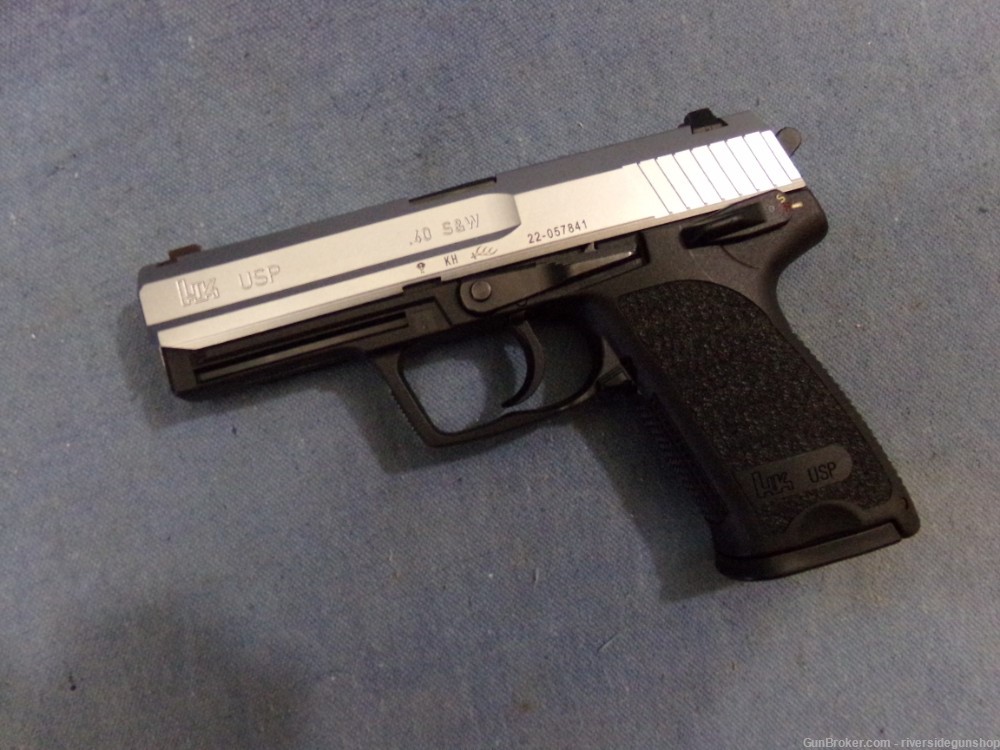 HK USP 40, Stainless pistol-img-0