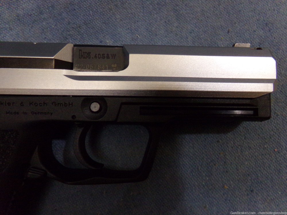 HK USP 40, Stainless pistol-img-2