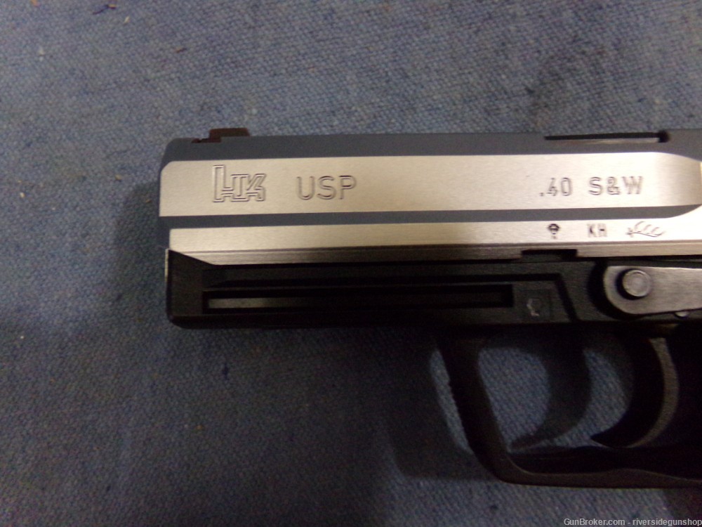HK USP 40, Stainless pistol-img-7