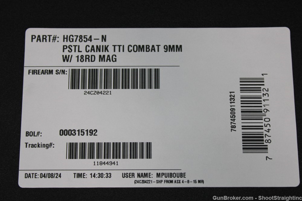Canik TTI Combat 9mm 4.60"bbl BRNZ w/Case (FACTORY-NEW)-img-30