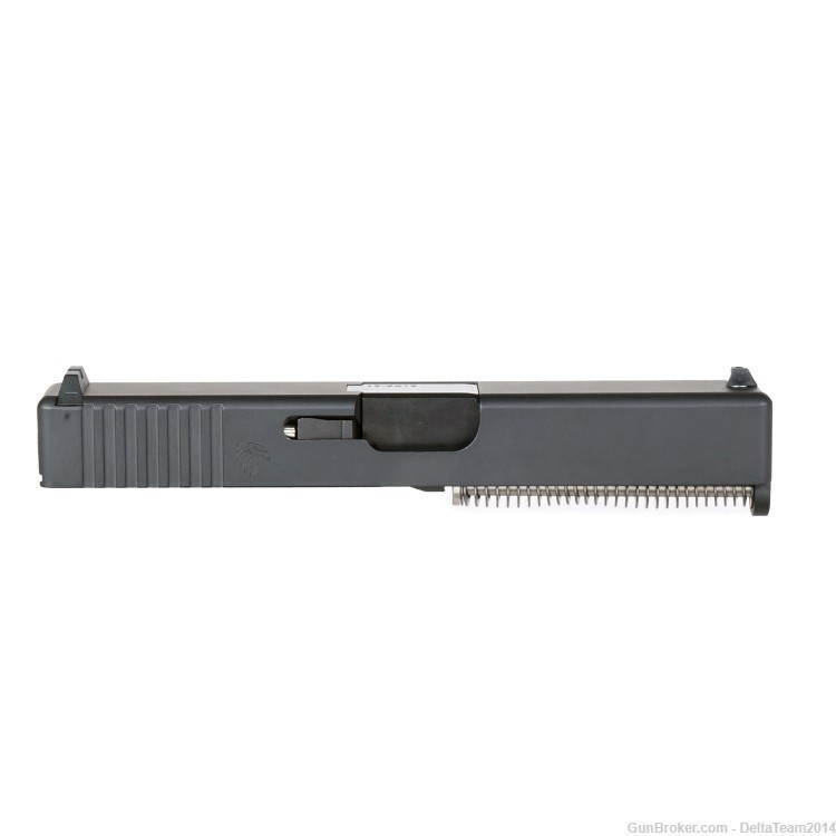 9mm Complete Pistol Slide- Glock 19 Gen 1-3 Compatible - Assembled-img-1