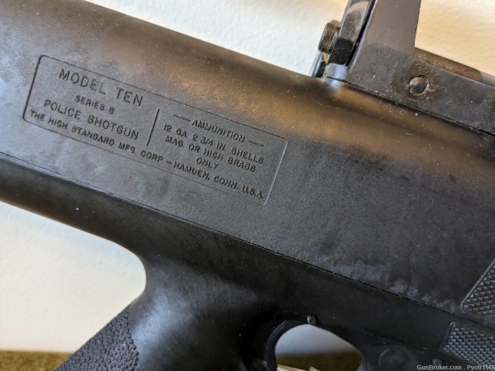 Model 10 Series B Police 12 ga Shotgun-img-11