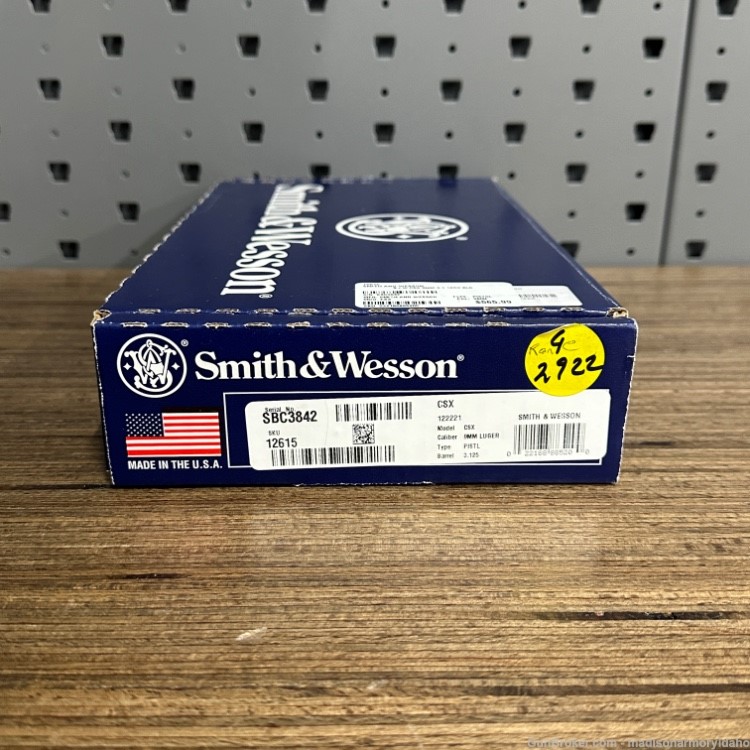 Smith & Wesson CSX 9mm 3.1" 12rd MINT! w/ Box Papers Penny Auction 12615-img-22