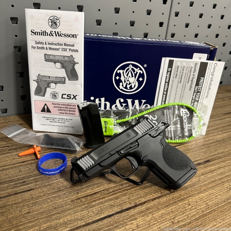 Smith & Wesson CSX 9mm 3.1" 12rd MINT! w/ Box Papers Penny Auction 12615-img-0