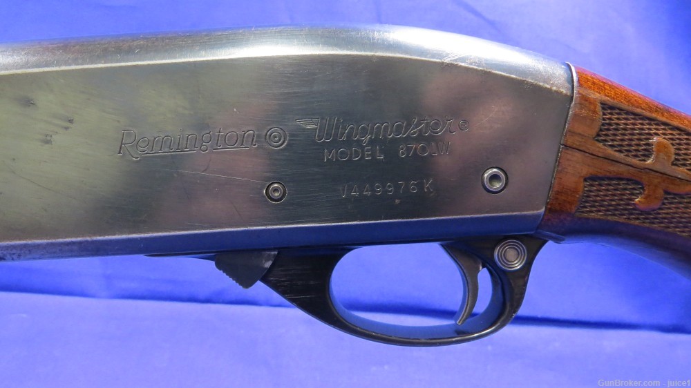 Remington Wingmaster 870 LW 28” 20GA Vent Rib Pump-Action Shotgun - 1978-83-img-6